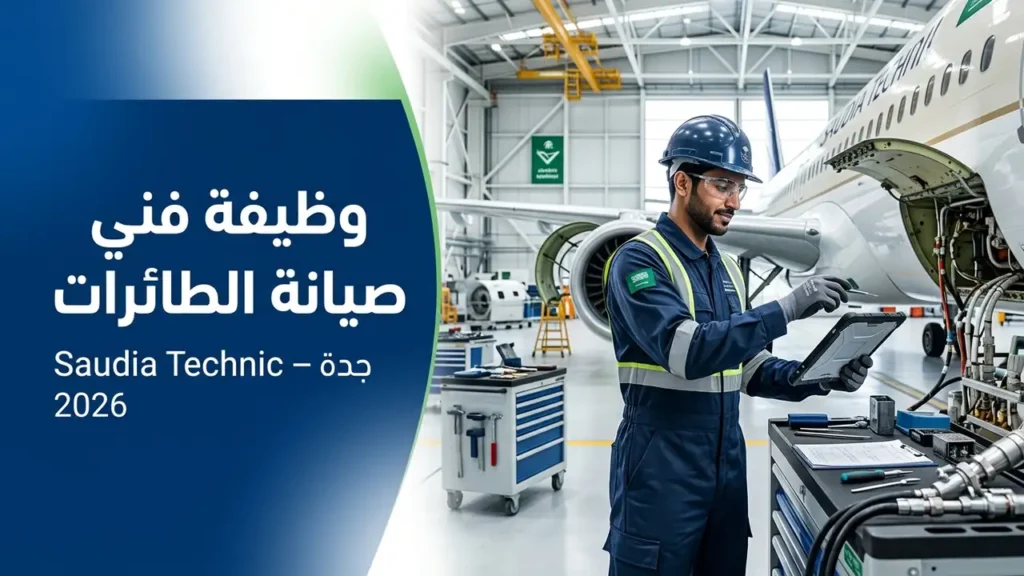 وظيفة فني صيانة الطائرات في السعودية – Saudia Technic